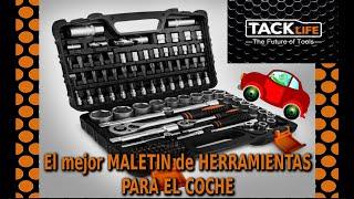 El mejor MALETIN de HERRAMIENTAS PARA EL COCHE TACKLIFE