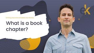 What is a book chapter? II Nonfiction Chapter Writing with Eric Koester