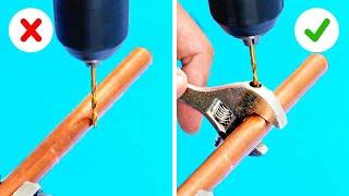 CLEVER DRILL HACKS AND BITS TO HELP YOU IN REPAIRS AND DAILY ROUTINE