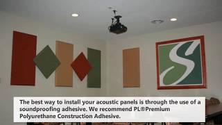 How to Install Acoustic Panels