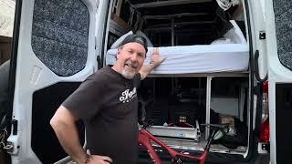 Install exterior electrical plug on the outside of your van for e-bikes and more!