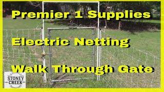 Premier 1 Supplies Electric Netting Walk Through Gate