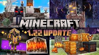 +50 New Things Added to Minecraft 1.22 (Garden Awakens Update)