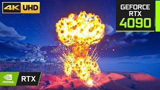 Fortnite OIL RIG EXPLOSION LIVE EVENT : RTX 4090 24GB ( 4K Ultra Graphics RTX ON ) No Commentary