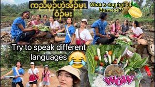  🫑️That five languages is not bad ภาษาไทย , bummer, Karen, English, poe Karen 