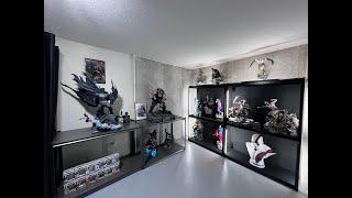 Statue Collection Room Tour | My Ultimate Man Lair | God Of War & DC Collectibles