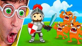 24 HORAS siendo CABALLERO !! (minijuego secreto ) - Sneaky Sasquatch #251