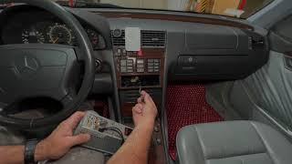 Blaupunkt Bremen SQR 46 DAB Radio Installation in My 1994 Mercedes C280 W202 Bye to my Factory Radio