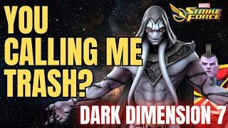 First Look at Gorr in Dark Dimension 7 Marvel Strike Force MSF