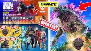 Fortnite Chapter 6 FINAL GODZILLA Event TRAILER!  (Gratis Skins, King Kong, OG, Neue Waffen)