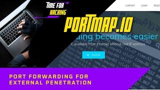 Port Forwarding by Open VPN using Portmap.io