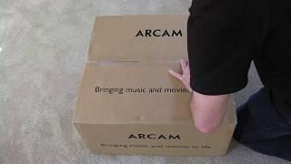 Arcam AVR20 unboxing