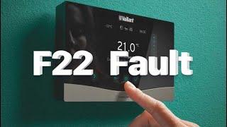 F22 fault EASY FIX - System Pressure heat pump & boiler