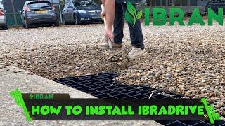 How to Install Gravel Grids for your Driveway - IBRAN Installation Guide