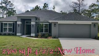 2330 sq ft New Home for Sale in Weeki Wachee Florida!