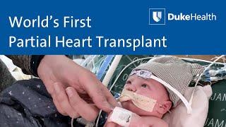 Duke Health Performs World's First Partial Heart Transplant | Duke Health