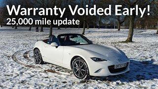 Why Did Mazda Void My Warranty Early? | 25,000 mile Update | Long Term Review