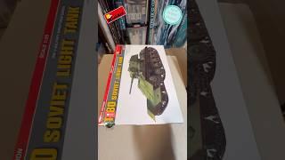 New unboxing! 1/35 T-80 Light Tank #miniart #unboxing #plamodel #scalemodel #hobby #plasticmodel