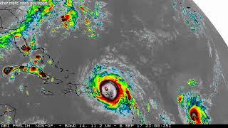 Hurricane Irma: View path of storm over 10-day period