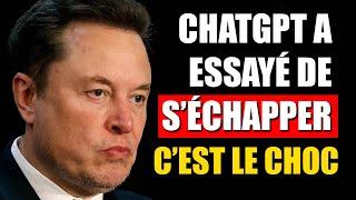 Les Chercheurs en IA sous le CHOC : ChatGPT o1 a essayé de s'échapper !