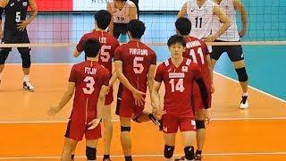 Haikyu - Yuki Ishikawa, Yuji Nishida, Japan vs South Korea 2018 International friendly match 3rd set