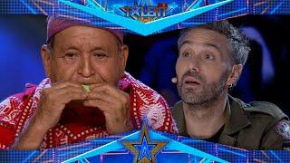 This Peruvian plays "Despacito" with TREE LEAVES | Auditions 6 | Spain's Got Talent 2022