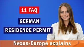 German residence permit: 11 FAQ for business immigration to Germany