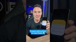Anti-curious trick in the iPhone notes app #tips #tricks #iphone #cellphone #techtips #iphonetips
