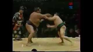 Sumo Paris Bercy 1995 - Akebono contre Wakanohana