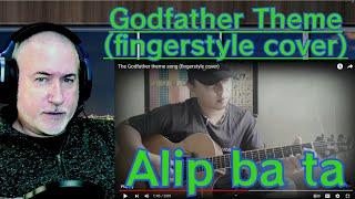 Alip ba ta - The Godfather theme (finger style cover) - Margarita Kid Reacts!