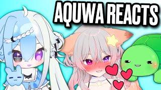 Aquwa Reacts to Anny x Vedal