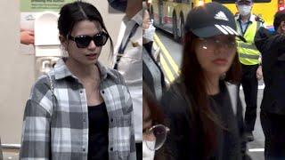 FreenBecky｜Freen (ฟรีน)、Becky (เบคกี้) Hong Kong Airport Arrival in transit to Macau 20241122