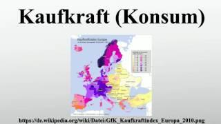 Kaufkraft (Konsum)