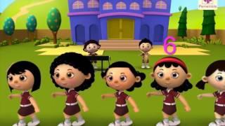 One Little, Two Little Indians  | 3D English Nursery Rhyme for Children | Periwinkle | Rhyme #51