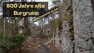 Unglaubliche mittelalterliche Burgruine & Lost Place | Historiker VLOG (Burg Merkenstein)