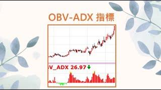 OBV-ADX 指標 #XQ #XS #程式交易 #理財