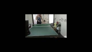 Table tennis practice~Forehand flick