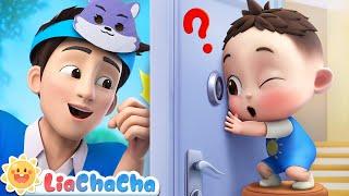 Knock Knock, Who's at the Door | EP50 | Safety Tips for Kids | LiaChaCha Nursery Rhymes & Kids Songs