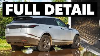 Deep Cleaning a Dirty Range Rover - Exterior & Interior Detail