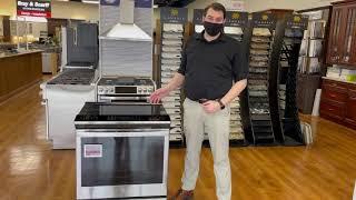 Bray & Scarff Appliance Review of GE Profile 30” Smart Slide-In electric convection range PSS93YPFS