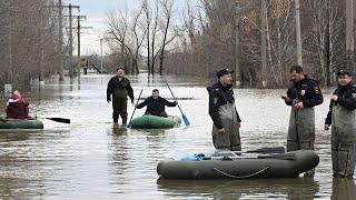Parts of Kazakhstan and Russia declare state of emergency after 'worst floods in 80 years'
