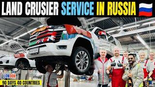 How Much For Land Curiser Service In Russia ? (Ep : 46)| India To London Road Trip