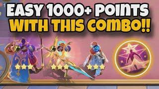 1000+ POINTS SO EASY WITH THIS COMBO !! MAGIC CHESS MLBB