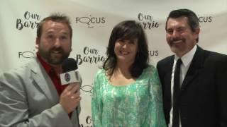 OUR BARRIO Premiere Red Carpet - Andrea Sevilla and Francisco Javier Gomez