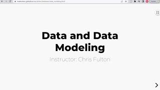 Data and Data Modeling: Weak and Strong Entities/Relationships + Keys