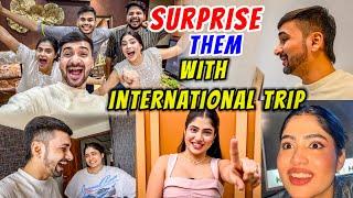 International trip ka diya team ko surprise