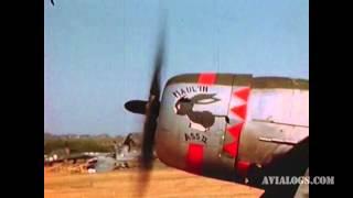 What do with P-47 and a captured Nazi flag...