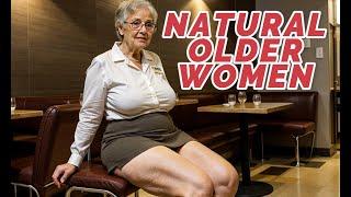 Natural Older Women Over 60 - Effortless sophistication