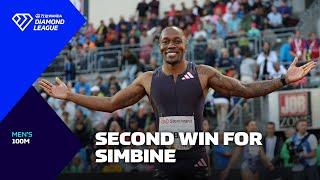 Akani Simbine claims second win of the season in Oslo 100m - Wanda Daimond League 2024