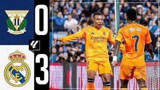 REGANES 0-3 REAL MADRID|All goals & highlights| LALIGA -2024/25